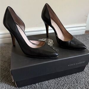 Vince Camuto Classic Black Heels